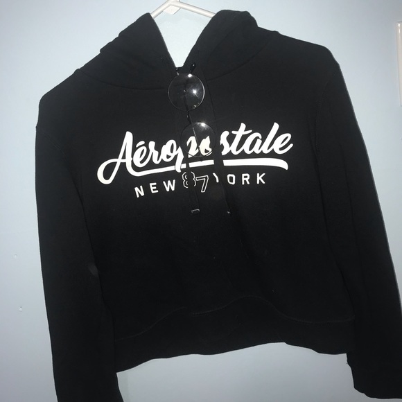 Aeropostale Black Cropped Sweater🖤 - Picture 1 of 1